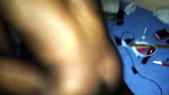 Big-Bootied Ebony Amateur Loves It Rough