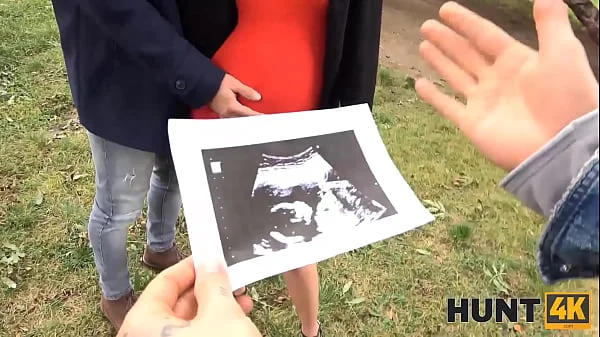 HUNT4K. Loser hubby watches how his pregnant wife gets nailed by stranger