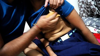 hot desi beautiful indian girlfriend having hot and