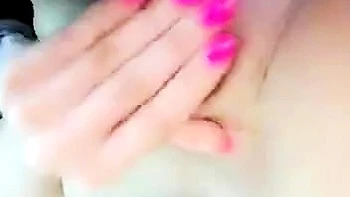 Viking Barbie Nude Masturbating in Car Video