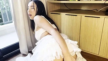 Big-Ass Latina Maid Anal Masturbation Webcam Show