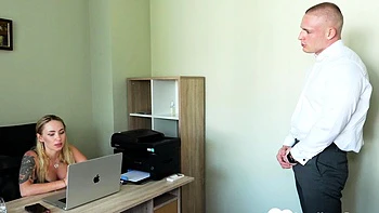 Brunette babysitter gets destroyed by my hard cock