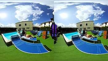 PURITYVR Three lesbian goddesses with Guilia, Benny, and Ale