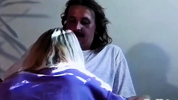 Horny blondie gets nailed