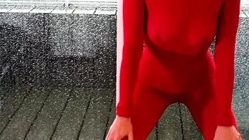 MyElla - Playing with my black strapon