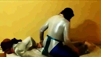 Spandex and hogtied (Amateur Femdom with Jade)