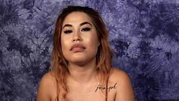 Threesome blowjob with cumshot