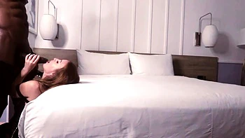 Brunette hardcore blowjob