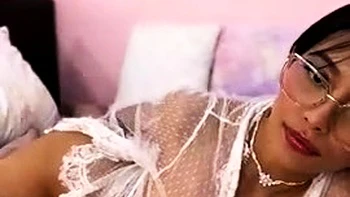 Amateur striptease and Solo masturbation