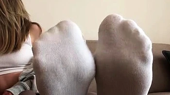 Hawt Blonde milf in foot Fetish tube scene