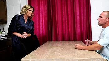 Blonde Blowjob Babe Performs A Sloppy POV Cocksucking