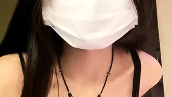 Amateur asian teen licks ass and sucks cock