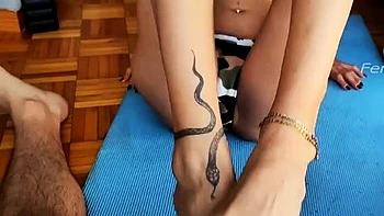 Mila k Diaz Footjob – Professional Oil Foot Massage On My