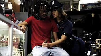 Camsoda   Pawn shop police slut