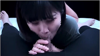 She Gets Excited While Sniffing Erotic Cocks And Snorting During A Blowjob! Nose Job Cum In Mouth