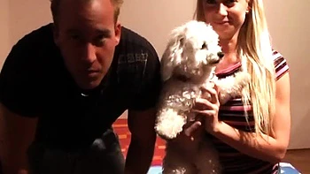 Amateur girl teasing session