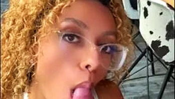 PETITE LATINA GETS RAILED IN POV: Blowjob, Doggy  Amateur Porn