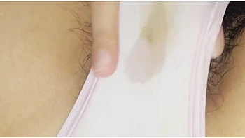 Stain Of Pants Amateur Masturbating Under The Futon [personal Shooting]