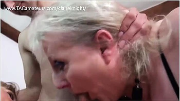 Two British Gilfs Share Young Indian Stud Featuring Speedybee And Claire Knight