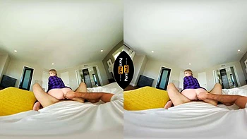 Grilfriend sister: Blowjob, Doggy  Cowgirl VR Porn