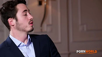 Seductive Cleaner Candie Luciani Tempts Businessmen Into DP Fucking GP2700