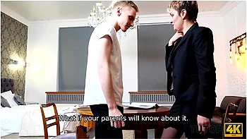 Martin Spell - Strict Tutor Doesnt Mind Having Quick Sex With New