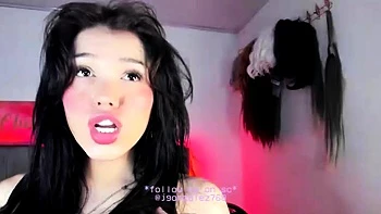 Close up teen foot worship