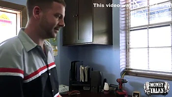 Tony Rubino, Candice Ferguson And Adrian Maya In Lubing The Tube