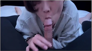 She Wants Sperm And Gets Excited By A Shy, Gobbling Blowjob