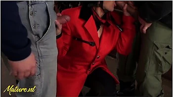 Luxury Granny Gets Pounded And Double Penetration By Two Big Dicks