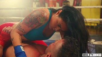 Alluring hottie Dana Vespoli rammed in the doggy style pose