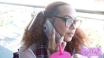 Awesome interracial sex with a slutty redhead hottie Dickhddaily