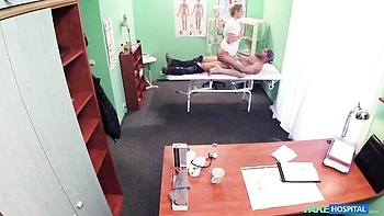 Aesthetic blonde Little More is enjoying jumping on a massive dick