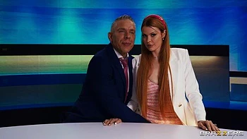 Good and bitchy redhead Elly Clutch is fucking with her lovely boss