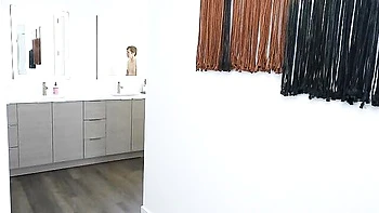 Good sex in the cowgirl pose with a hot brunette Isabella Nice