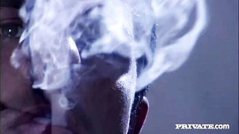 Hot blonde with round ass Julie Silver swallows thick semen with love