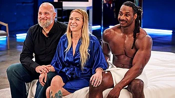 Awesome interracial sex with a long-legged whitey Saint LaRose