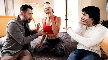 Hardcore double penetration with a gorgeous busty brunette Dana Vespoli