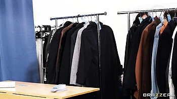 Inked chick with round ass Connie Perignon fucked in the missionary pose