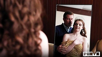 A young and hot chick Marina Vaylor likes jumping on a big boner