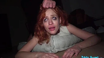 Sweet redhead chick Mia Stone fucked in the missionary pose