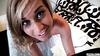 Dazzling Kennedy Leigh at long hair scene