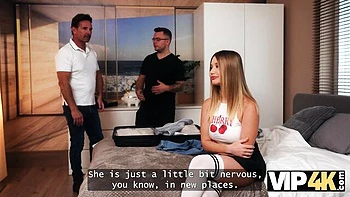 Graceful David Perry and Amalia Davis at fuck me daddy scene