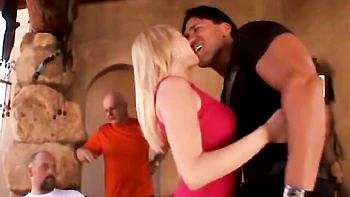 Swingers scene with naughty Pleasure from Screw My Wife Club