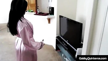 Watch fine-looking Gabby Quinteros's smut