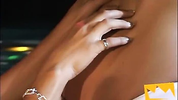 Horny minx's big tits porn