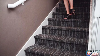 Gorgeous Eden's huge cock scene