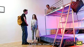 Hardcore sex with blooming Nicole Black from Cuck 4K