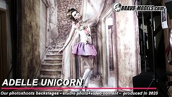 Magnificent Adelle Unicorn and Adelle's tudio dirt