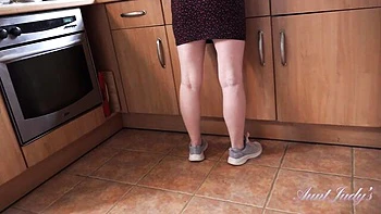 Aunt Judy's Big Tit MILFs featuring bunny's busty milf pov dirt